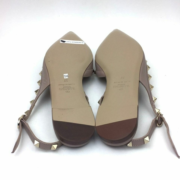 VALENTINO Rockstud Slingback sandals sz 7 - Picture 12 of 13